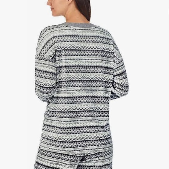 Nautica Fleece Pajama Top Size Small - Picture 2 of 11